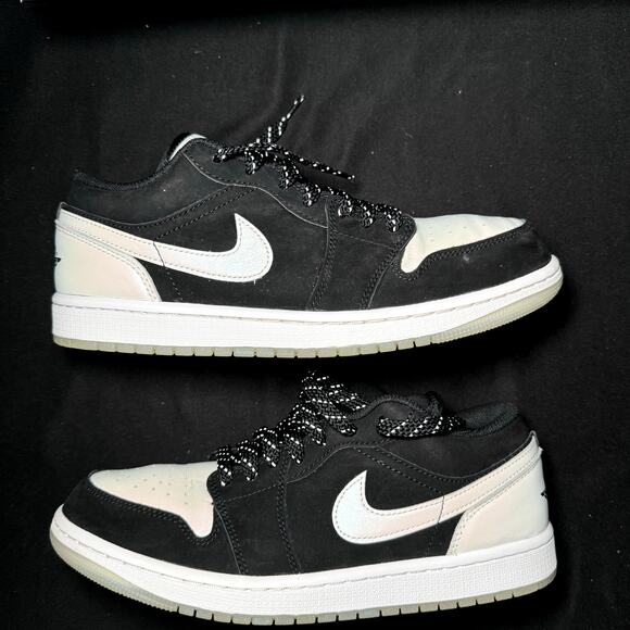 Size 8.5 - Nike Air Jordan 1 Low SE Diamond Men's Shoes - Picture 3 of 9